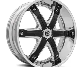 Diablo Fury Wheel 26x10 Blank 15 78.1 Chrome